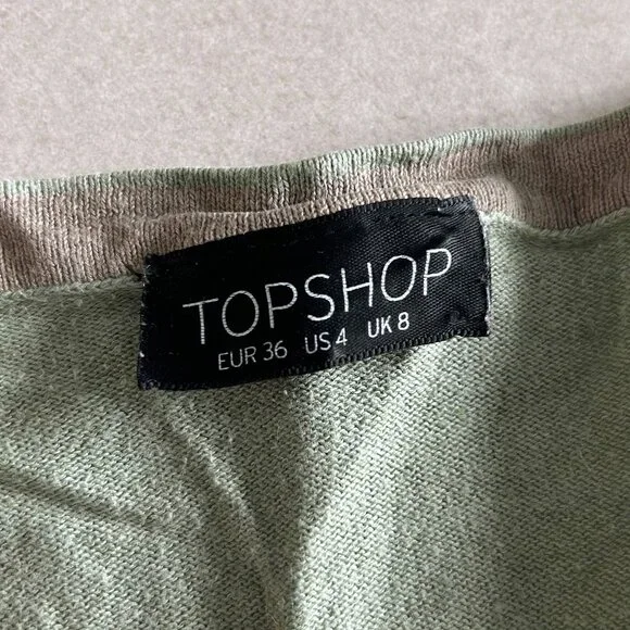 Topshop Knitted Scoop Neck Cardigan ALT ASO Hermione Granger - Picture 4 of 8